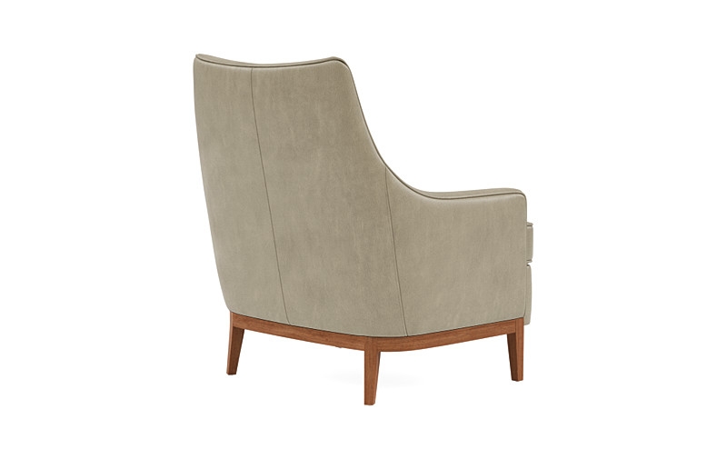 Kingsley Leather Accent Chair - Image 1