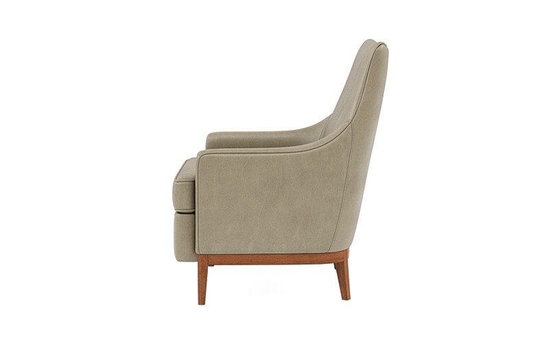 Kingsley Leather Accent Chair - Image 3