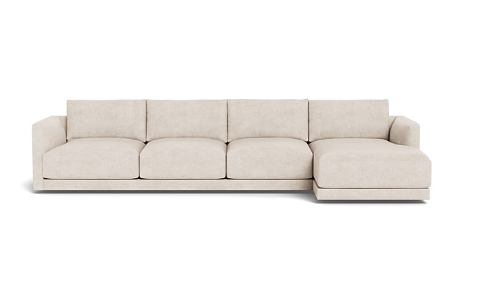 Lukas 4-Seat Right Chaise Sectional - Image 0