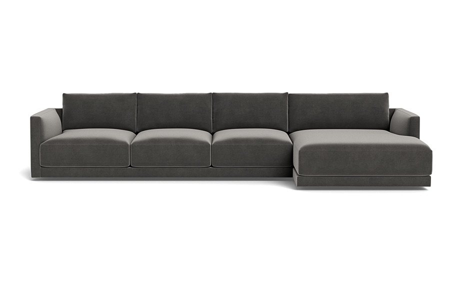 Lukas 4-Seat Right Chaise Sectional - Image 0
