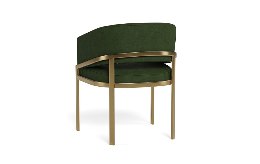 Mina Metal Framed Upholstered Chair - Image 4