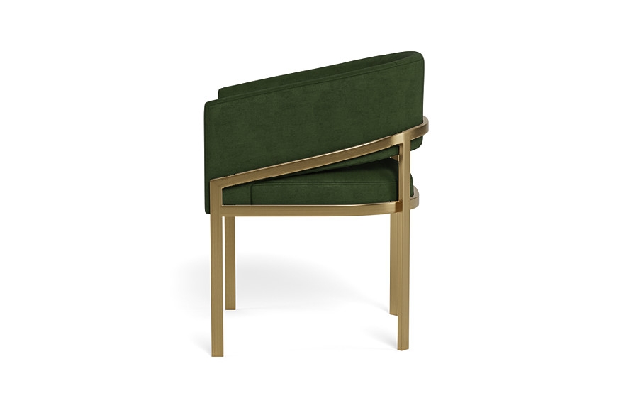 Mina Metal Framed Upholstered Chair - Image 1