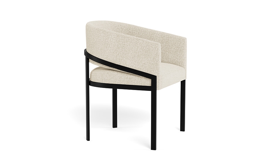 Mina Metal Framed Upholstered Chair - Image 2