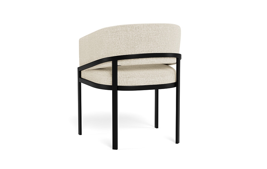 Mina Metal Framed Upholstered Chair - Image 3