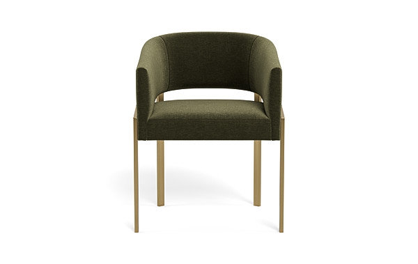 Mina Metal Framed Upholstered Chair - Image 4