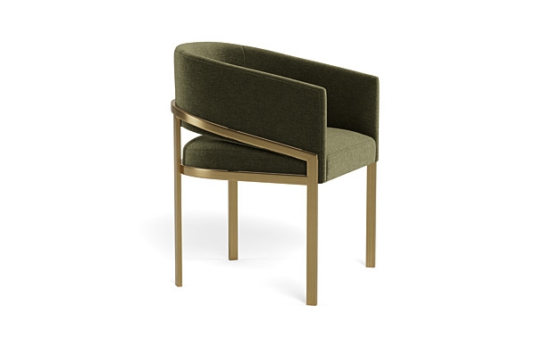 Mina Metal Framed Upholstered Chair - Image 5