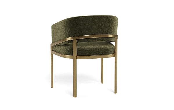 Mina Metal Framed Upholstered Chair - Image 2