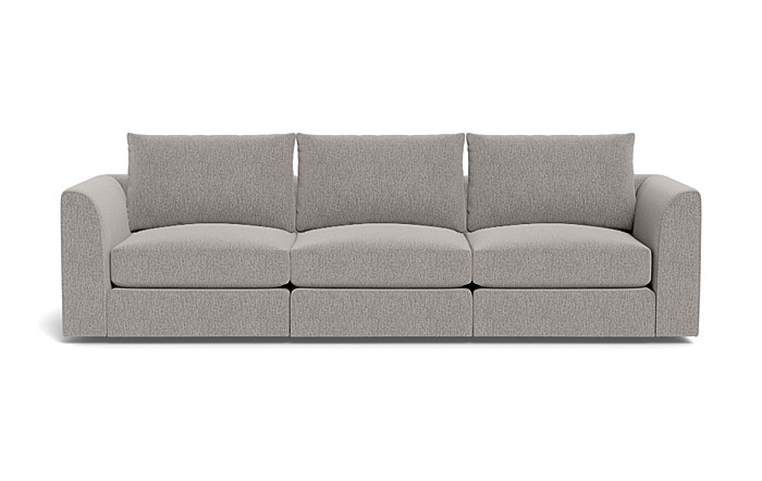 Beckham Modular Fabric 3-Seat Sofa - Image 0