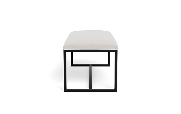 Fritz Metal Framed Upholstered Bench - Image 4