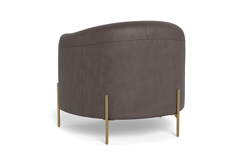 Fiona Leather Accent Chair - Image 4