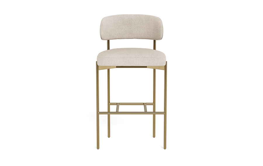 Hollis Metal Framed Upholstered Bar Stool - Image 0