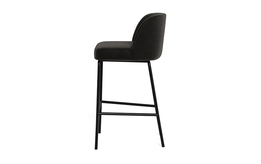 Graham Metal Framed Upholstered Bar Stool - Image 1
