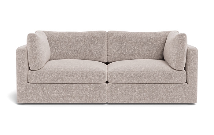Tatum Modular Fabric Loveseat - Image 0