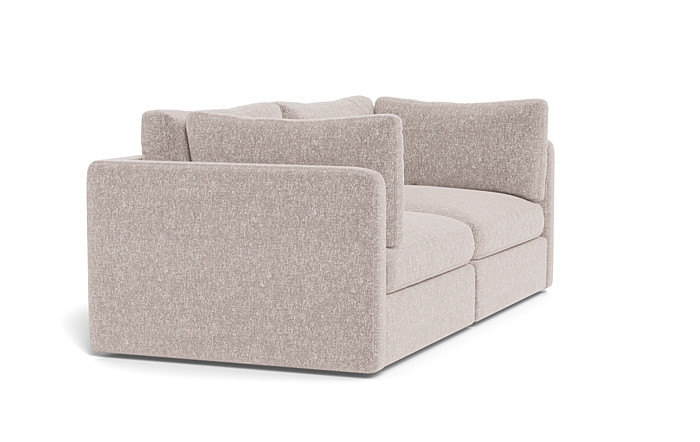 Tatum Modular Fabric Loveseat - Image 1