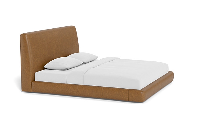 Kaleb Leather Upholstered Platform Bed - Image 2