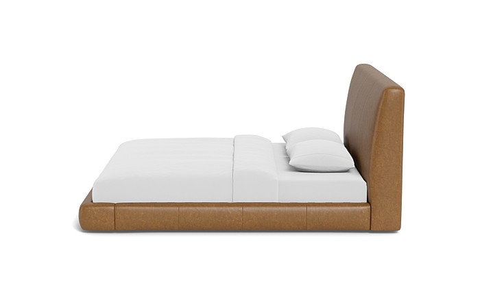 Kaleb Leather Upholstered Platform Bed - Image 4