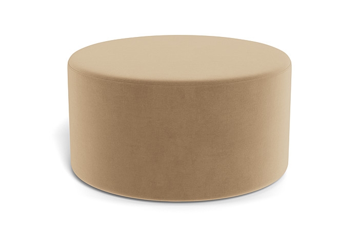 Colten Round Coffee Table Ottoman - Image 0