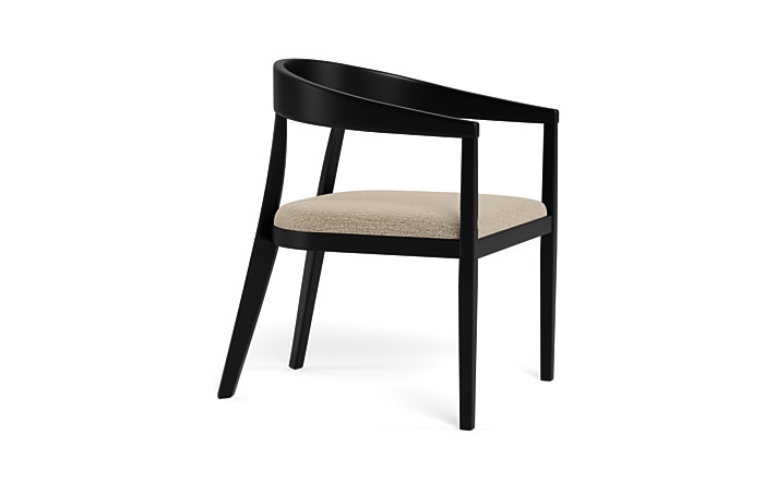 Monroe Wood Framed Upholstered Chair - Image 2