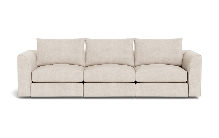 Beckham Modular Fabric 3-Seat Sofa - Image 0