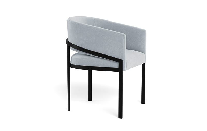 Mina Metal Framed Upholstered Chair - Image 1