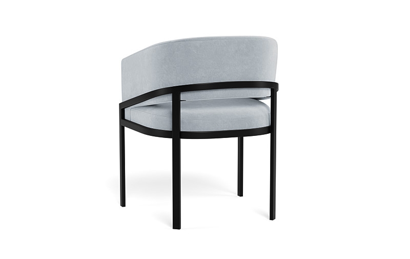 Mina Metal Framed Upholstered Chair - Image 4