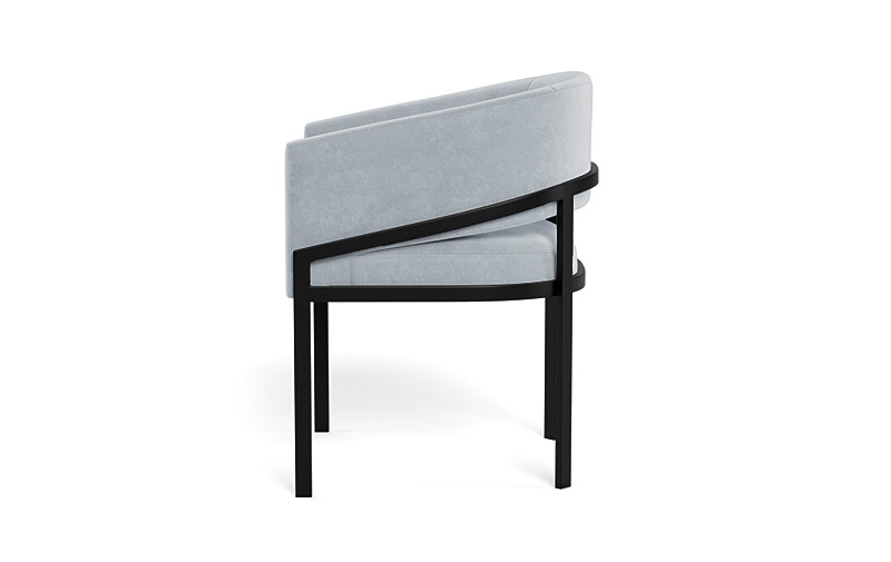 Mina Metal Framed Upholstered Chair - Image 2
