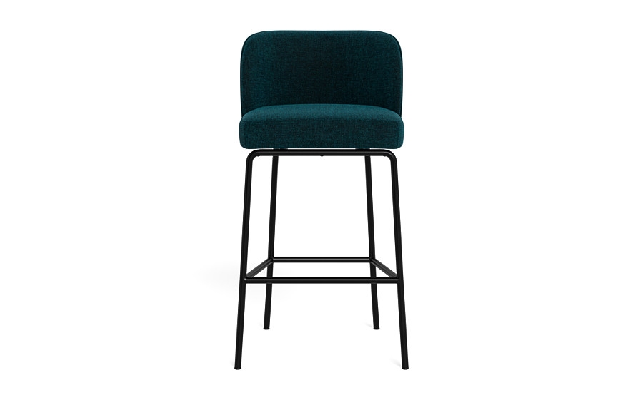 Graham Metal Framed Upholstered Bar Stool - Image 0