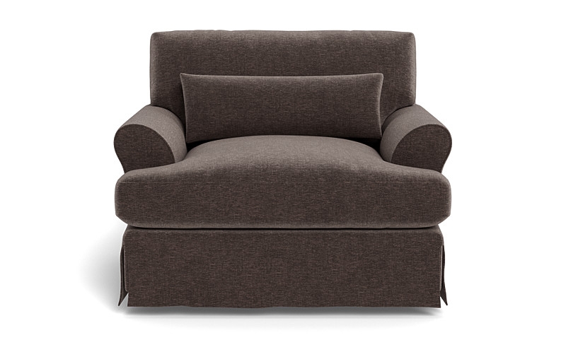 Maxwell Slipcovered Swivel Chair by Apartment Therapy - Image 0