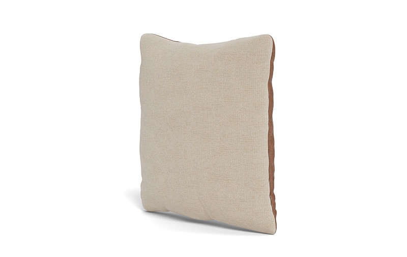 Throw Pillow Leather 24 x 24" Square Pillow" - Image 3