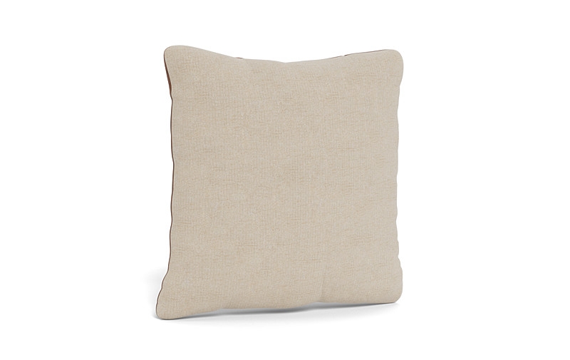 Throw Pillow Leather 24 x 24" Square Pillow" - Image 2