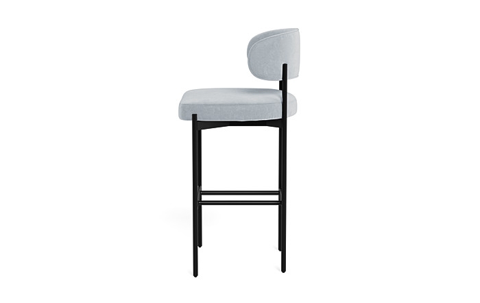 Hollis Metal Framed Upholstered Bar Stool - Image 1