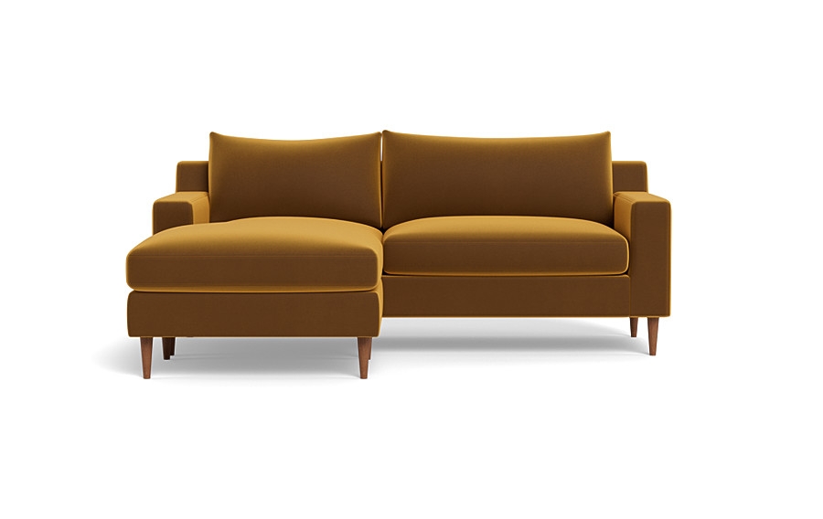 Sloan 2-Seat Reversible Chaise Sectional, Down Alternative cushion fill - Image 0