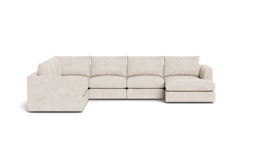 Beckham Modular 5-Seat Corner Right Chaise Sectional - Image 0