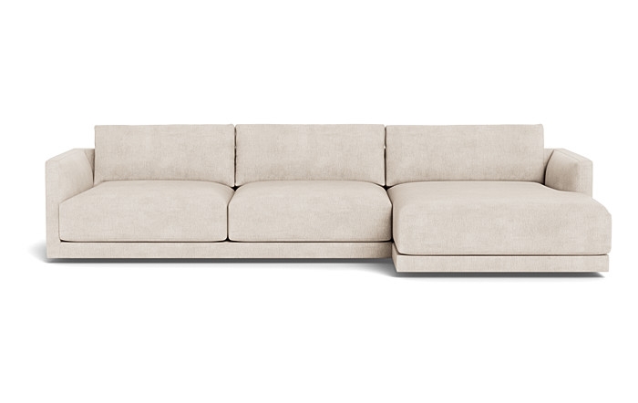 Lukas 3-Seat Right Chaise Sectional - Image 0