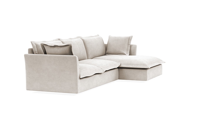 127" Skylar  Chaise Sectional - Image 1