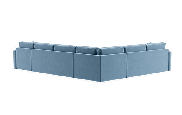 James 4-Piece 5-Seat Corner Chaise Sectional Right - Image 1