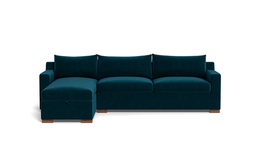 Sloan Left Chaise Sleeper Storage Sectional - Image 0