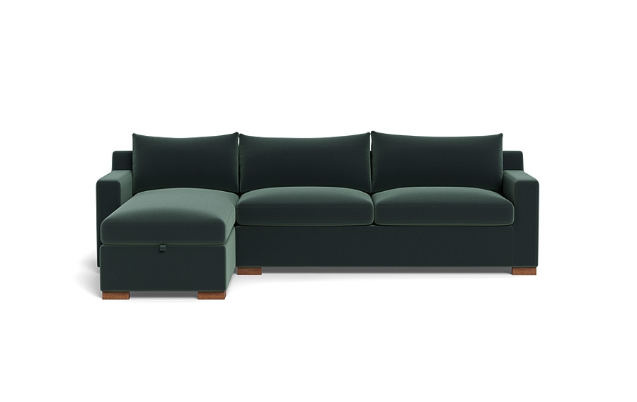 Sloan Left Chaise Sleeper Storage Sectional - Image 0