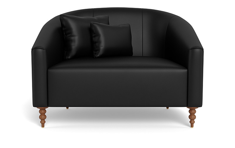 Tegan Leather Chair and a Half - Image 0