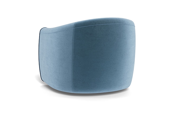 Lawson Swivel Chair with Contrast Piping - Image 2