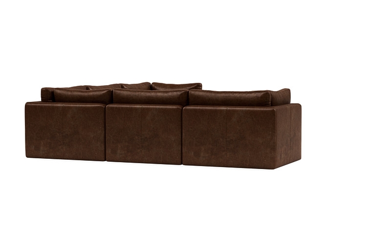 Tatum Leather Modular 4-Seat Corner Sectional - Image 2