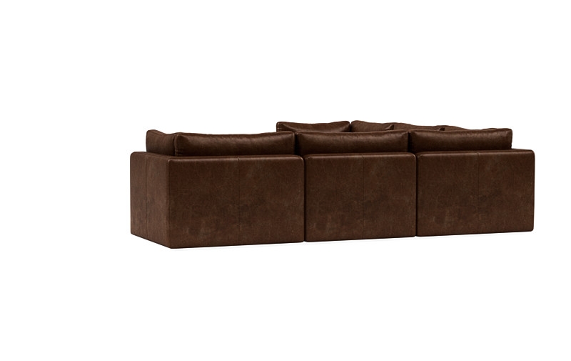 Tatum Leather Modular 4-Seat Corner Sectional - Image 3