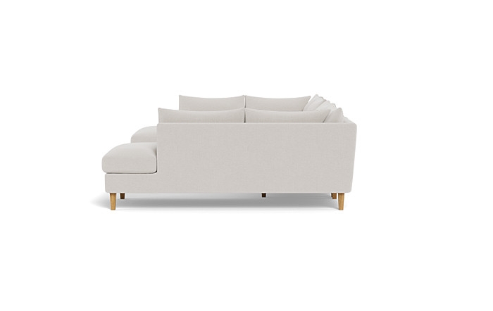 Sloan 3-Piece U-Bumper Sectional - Image 3