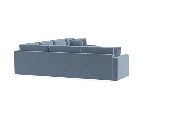 James 4-Piece 5-Seat Corner Chaise Sectional Right - Image 3