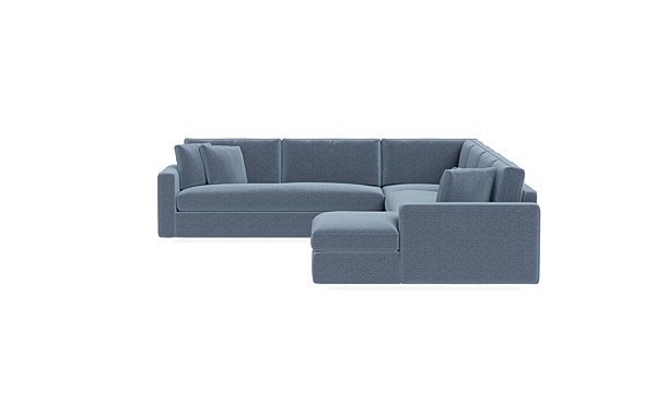 James 4-Piece 5-Seat Corner Chaise Sectional Right - Image 1