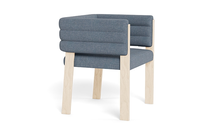 Nora Upholstered Wood Framed Chair - Image 4