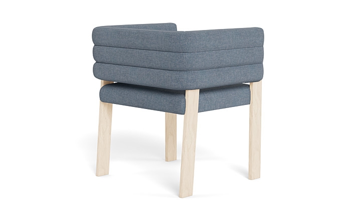 Nora Upholstered Wood Framed Chair - Image 3