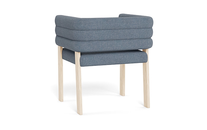 Nora Upholstered Wood Framed Chair - Image 1