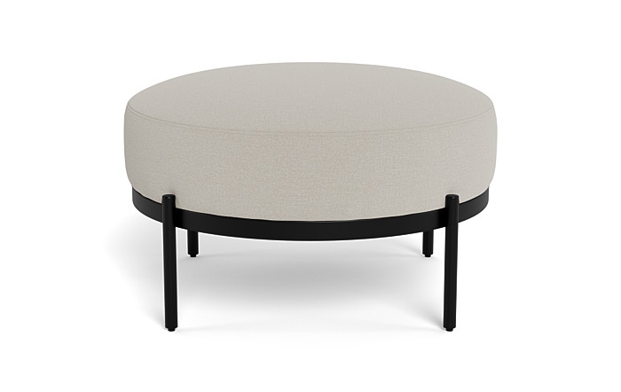 Kyle Round Stool Ottoman - Image 0