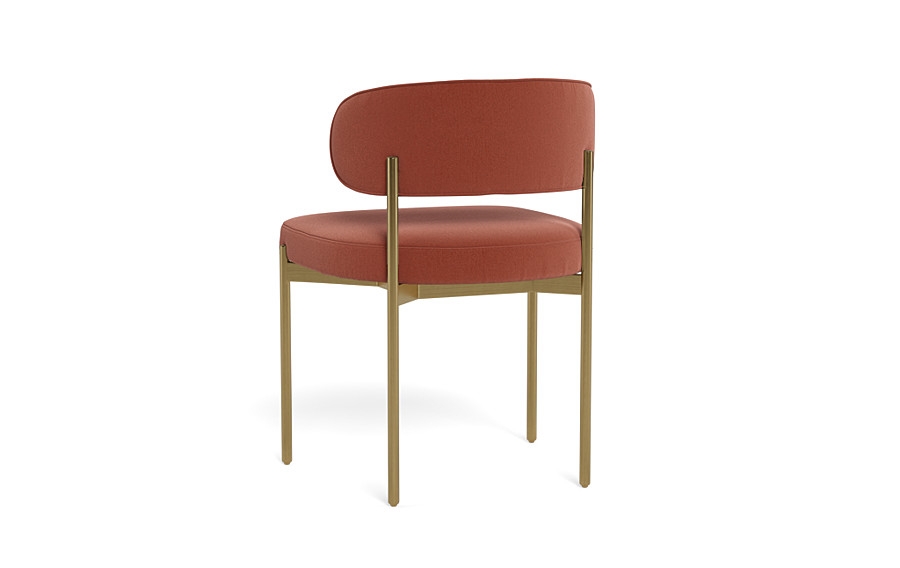 Hollis Metal Framed Upholstered Chair - Image 4